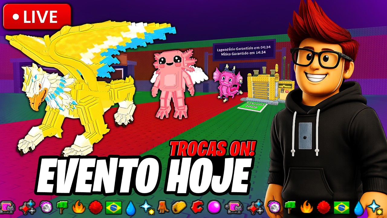 🔴 ROUBE UM BRAINROT AO VIVO 🔥 VEM COM LA SECRETS 😱 LIVE DAS TROCAS 😎 #roblox #brainrot #apelaogamer