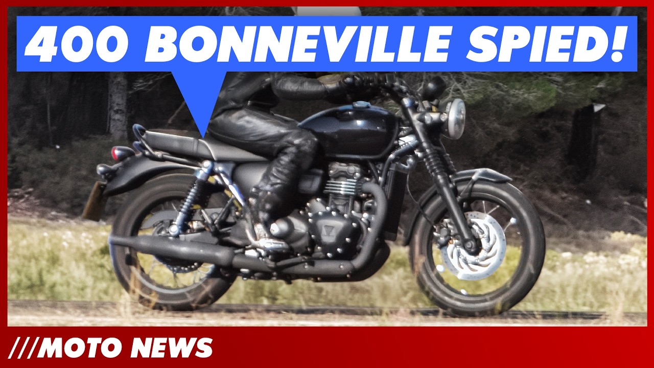 Новости мотоспорта: замечен Triumph 400 Bonnie, новые Aprilia, снижение цен на Suzuki и многое др...
