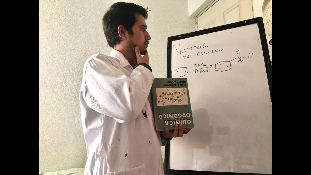 NITRACIÓN DEL BENCENO ( MECANISMO EXPLICADO) | EJERCICIOS