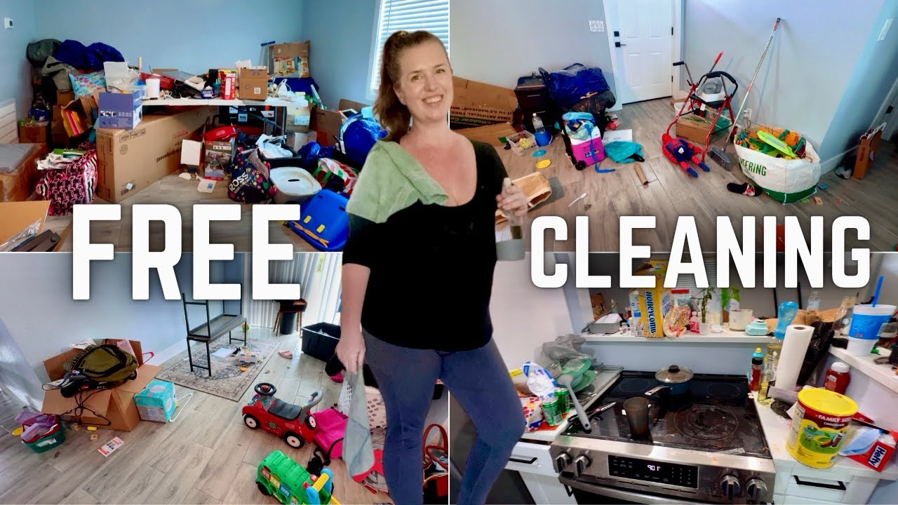 Helping Hand! Free Cleaning After Tragedy / Whole House Clean Declutter and Organize