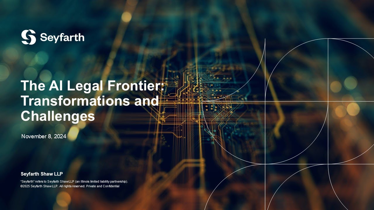 The AI Legal Frontier: Transformations and Challenges