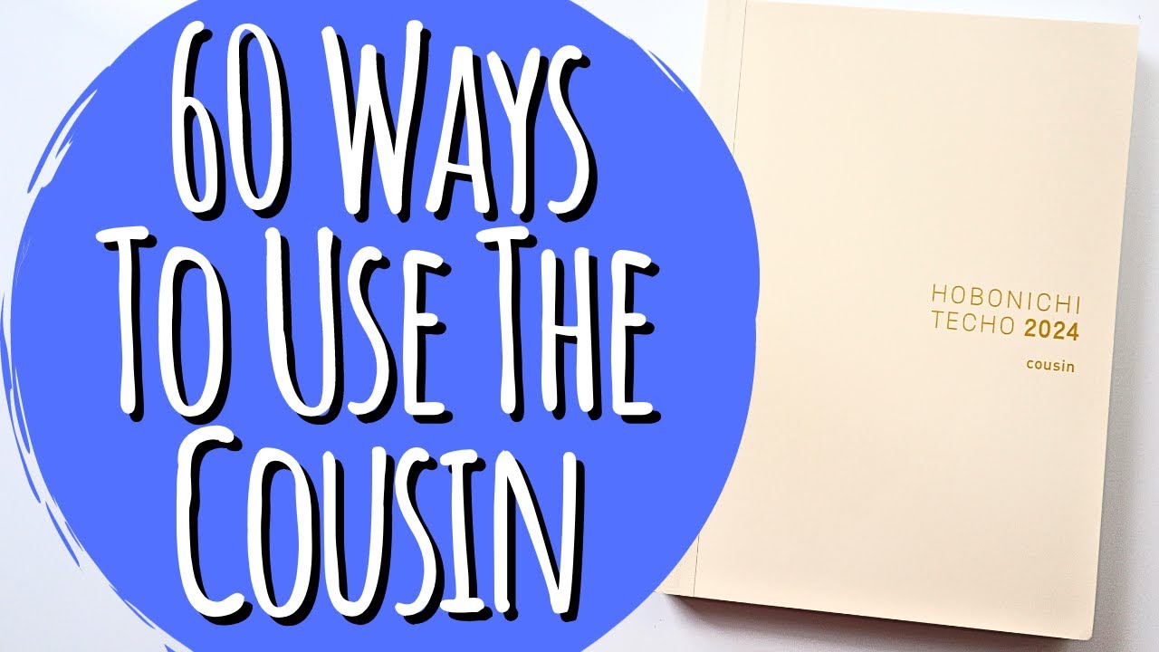 60+ Ways To Use The Hobonichi Cousin Planner in 2024