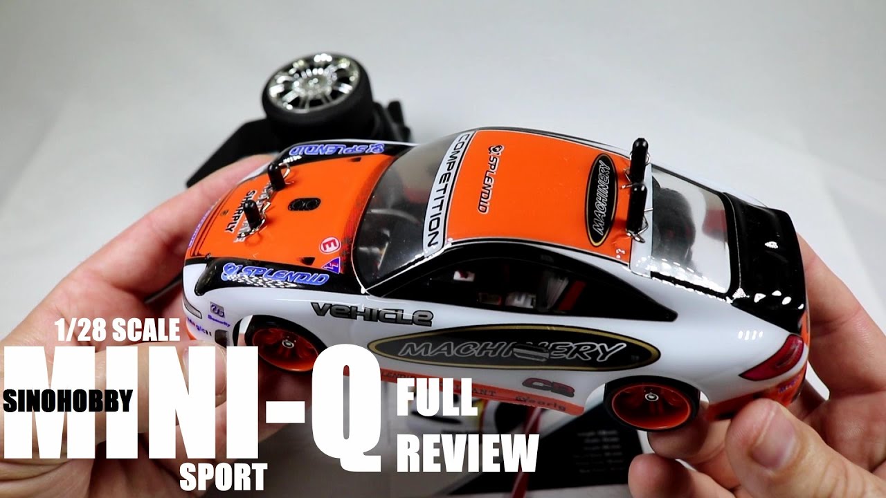 SINOHOBBY Mini-Q 1/28 Touring/Drift Car Review - [UnBox, Inspection, Setup, Drive Test, Pros & Cons]