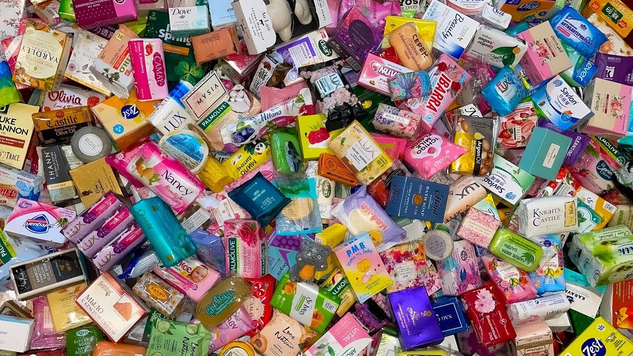 New Unboxing Soap Bars - Satisfying Soap Unboxing Haul ASMR - SOAP ASRM