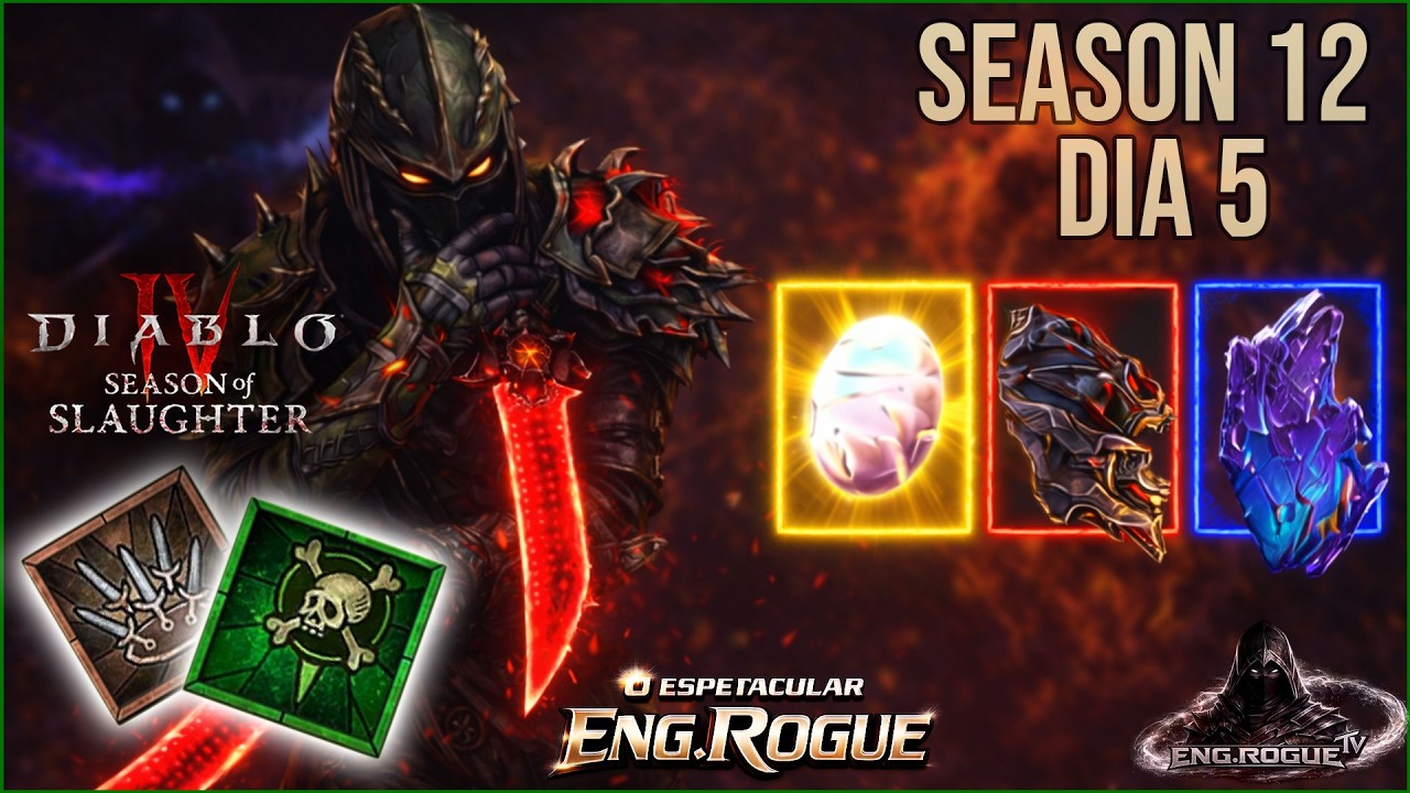 🔥 Rogue Dança das Facas + Veneno | Farm de Itens Endgame | Season 12 Dia 5