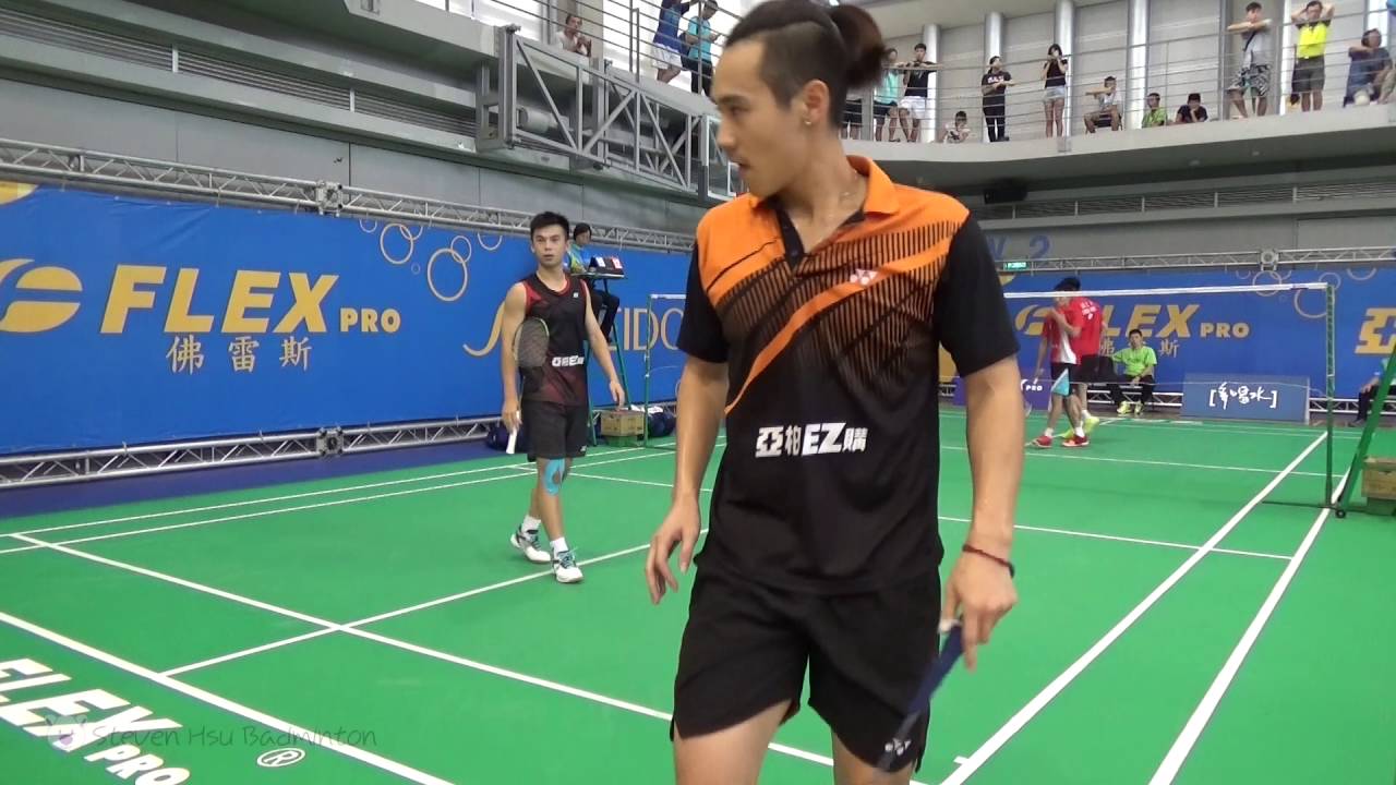 MD 呂佳彬/廖冠皓vs劉韋辰/楊博涵~20160903第二次甲組羽球排名賽