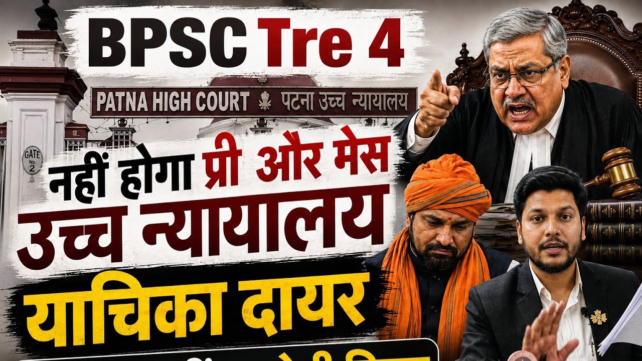 BPSC TRE 4 Latest Update: Single Exam via High Court | Bihar Teacher 4.0 | BPSC TRE 4 Single Exam