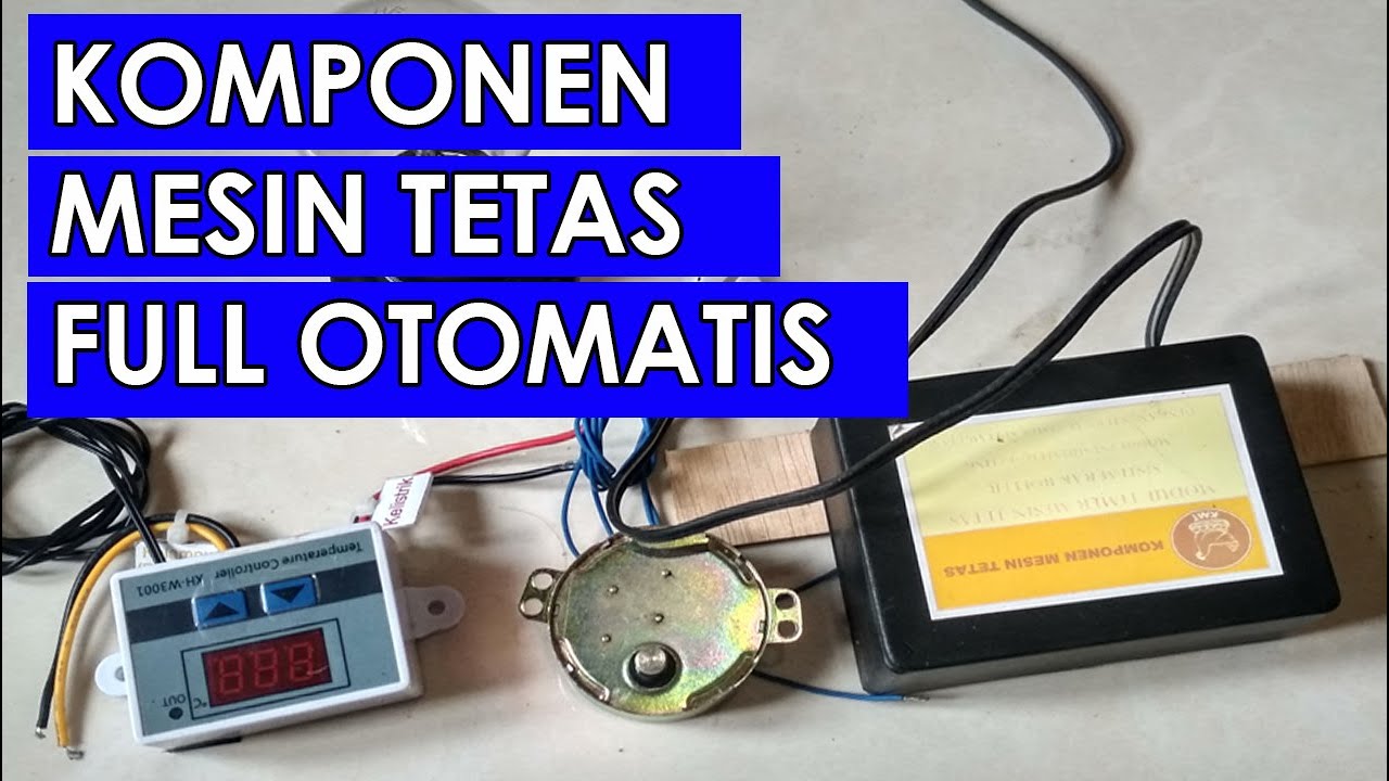 KOMPONEN PENTING MESIN TETAS FULL OTOMATIS