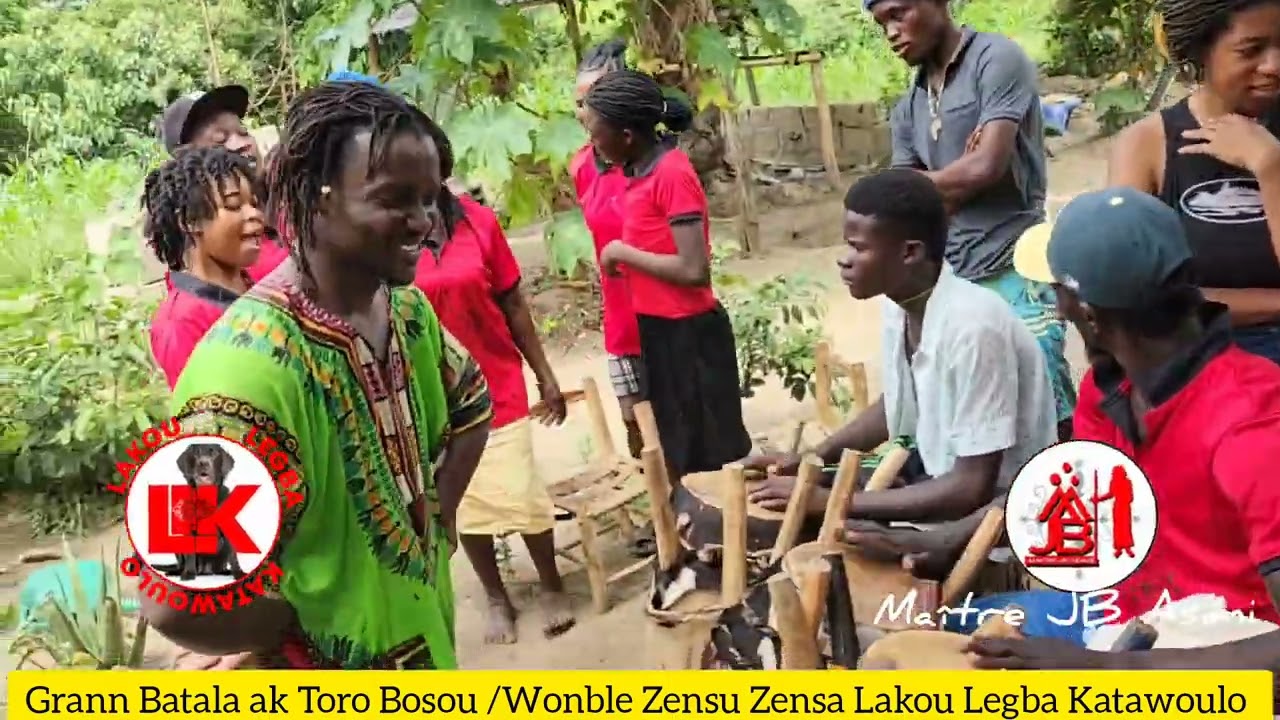 Grann Batala ak Toro Bosou te pase nan Wonble Zensu Zensa Lakou Legba Katawoulo