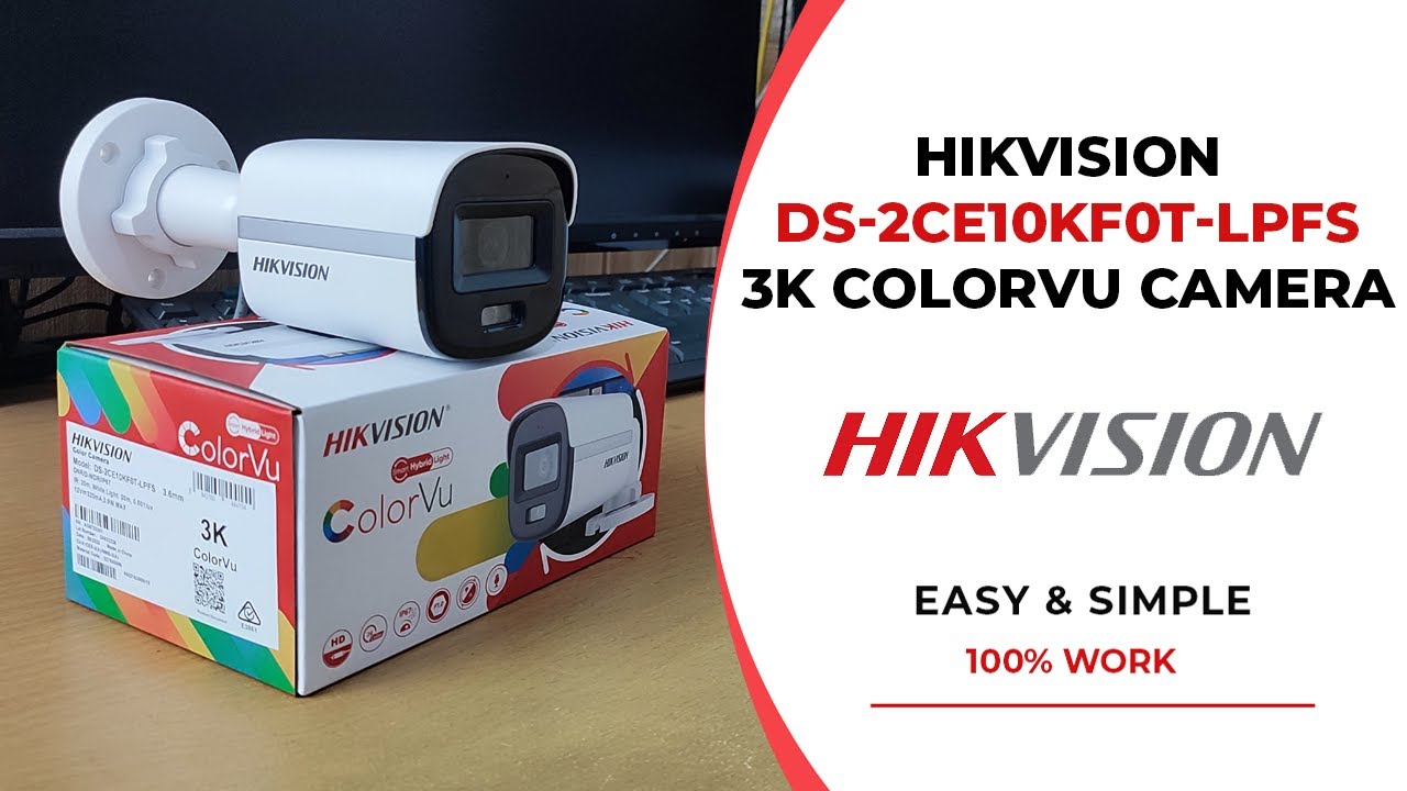 Обзор Hikvision DS-2CE10KF0T-LPFS | Гибридная интеллектуальная 3K-камера с функцией ColorVu