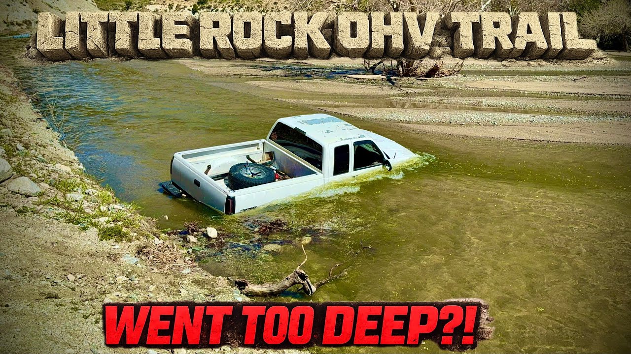 Little Rock OHV Off-Road Madness – Water Was WAY Deeper!