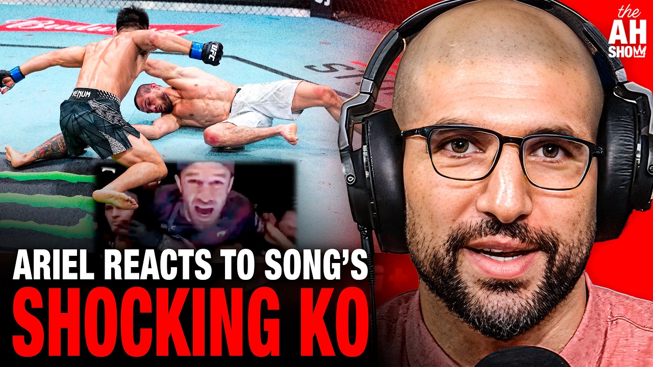Ariel Helwani Reacts to Song Yadong's Shocking KO over Umar Nurmagomedov, Usman Jumping Into Cage