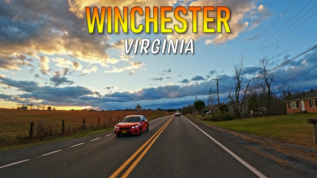 Winchester Virginia Driving Through