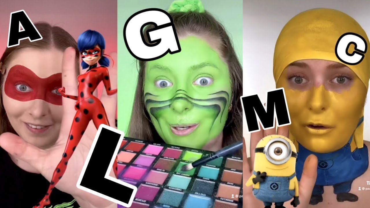 Paulas Alphabet Makeup Challenge Buchstaben A-M 😍