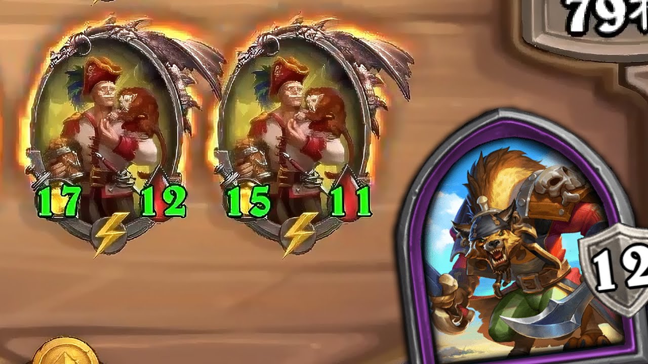 [シーズン12]ホガアアアの海賊 - ハースストーンバトルグラウンド Hearthstone Battlegrounds