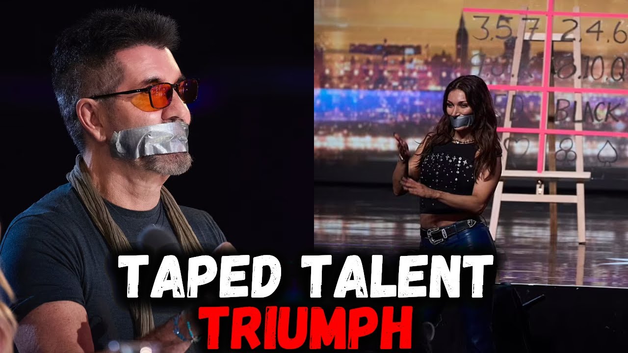 Magician Alexandra Burgio Tapes Simon Cowell&rsquo;s Mouth on BGT!