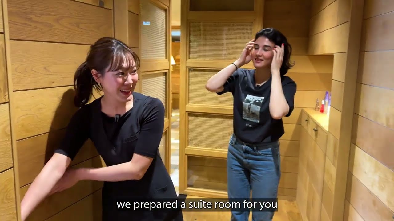ASMR I WENT TO THE VIRAL HOTEL SPA IN JAPAN (suite room is reserved for me haha)