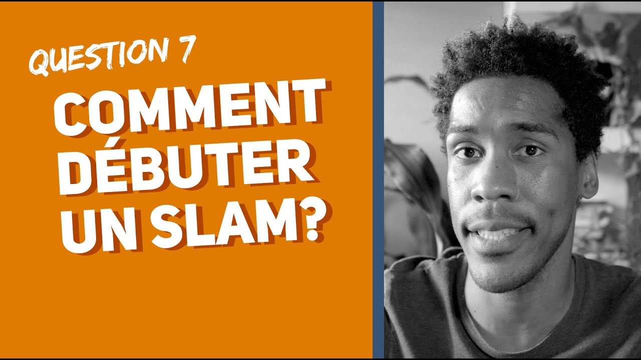 Atelier d'écriture - Débuter un slam