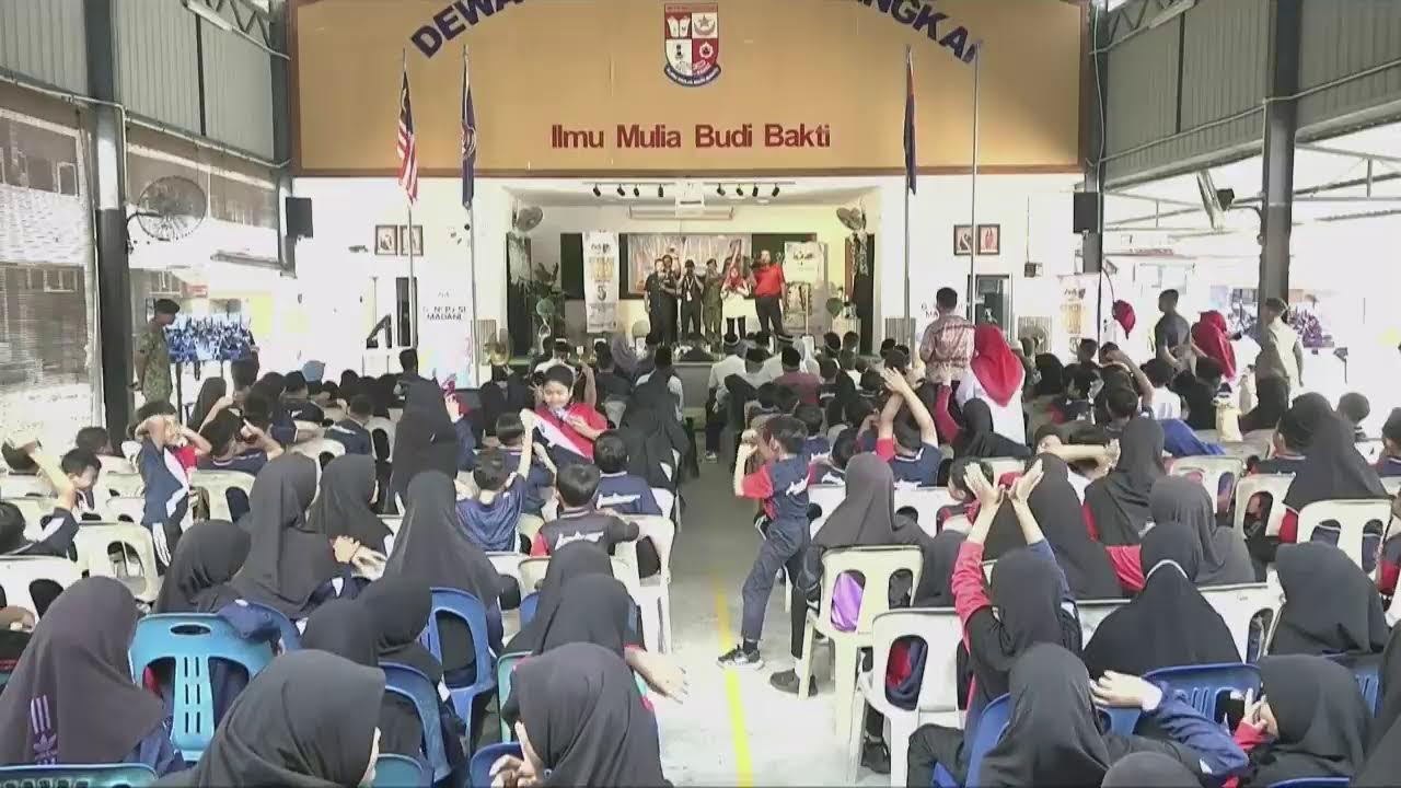 MAJLIS PERASMIAN SEKOLAH ANGKAT MADANI JABATAN HAL EHWAL VETERAN ATM - SK SERI TIGA SERANGKAI