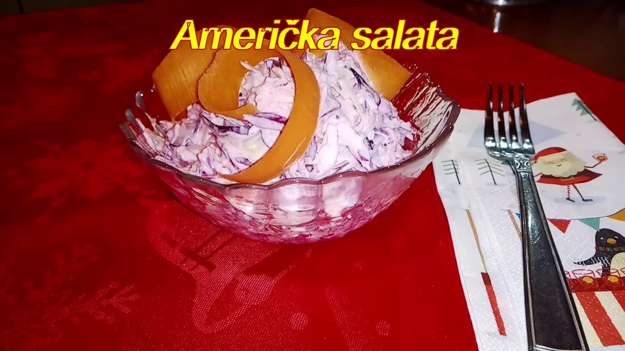 Američka salata - kremasta salata sa kupusom (coleslaw) | ekuhinjica