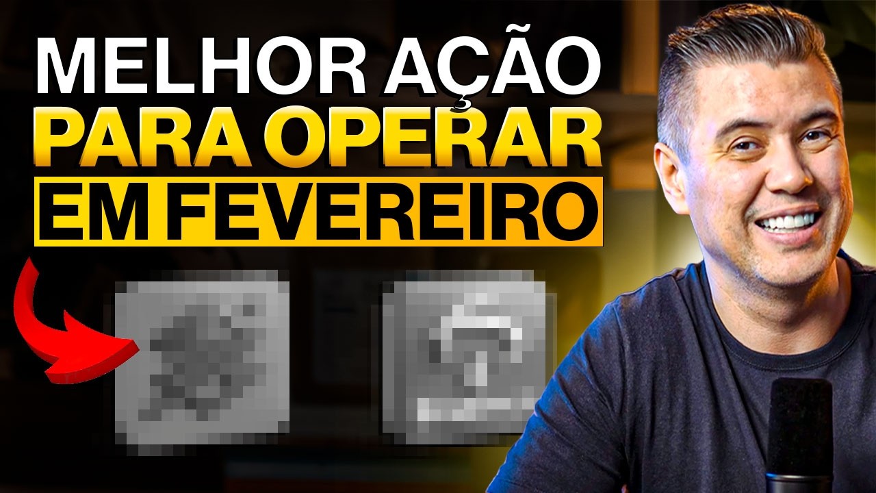 A MELHOR AÇÃO PARA OPERAR OPÇÕES NO VENCIMENTO DE FEVEREIRO!