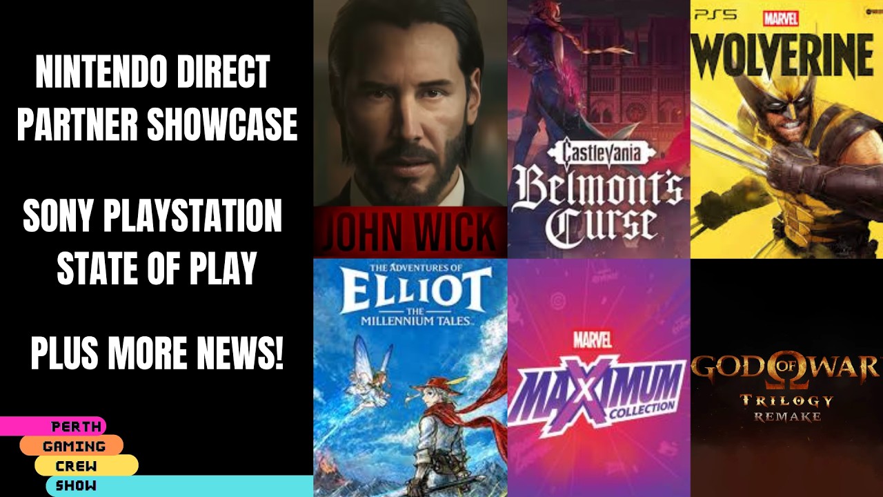 Nintendo Direct Partner Showcase, Sony PlayStation State of Play and More Big Game Announcements!