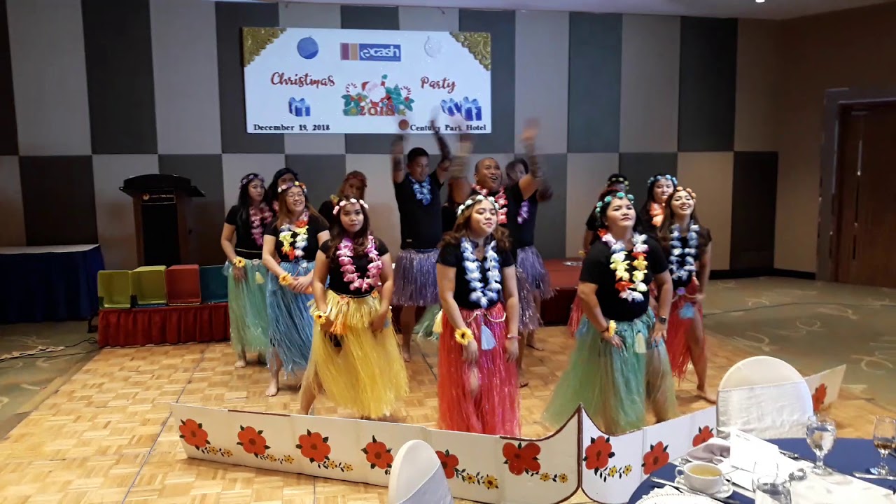 Hawaiian Theme- Christmas Party 2018