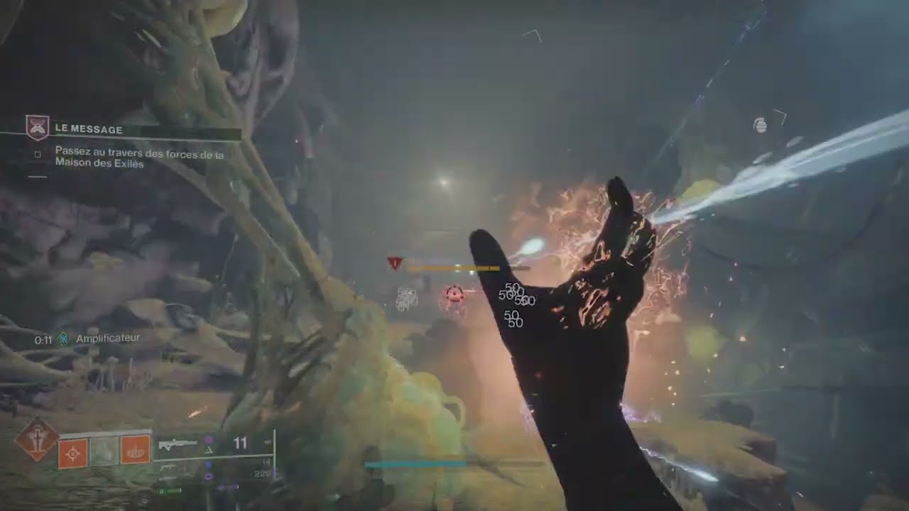Mission finale &laquo; LE MESSAGE &raquo; en l&eacute;gende - Destiny 2 les confins du destin