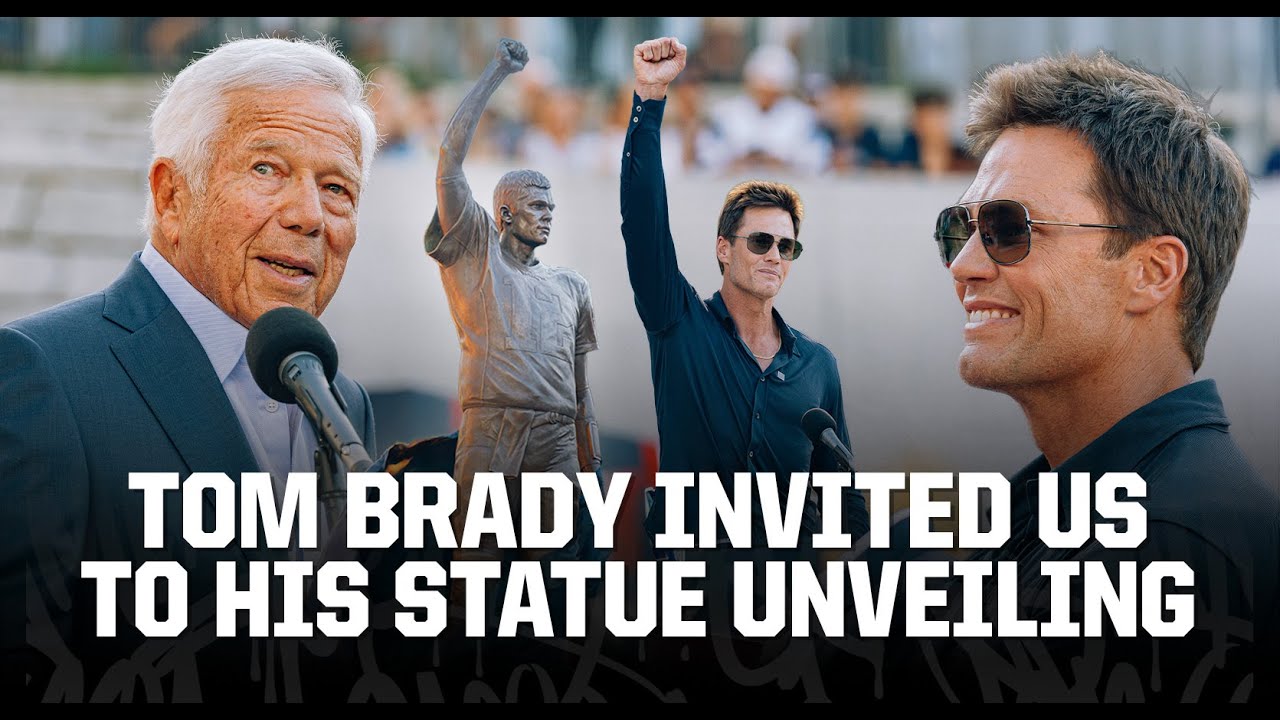 Behind The Scenes At Tom Brady&rsquo;s Statue Unveiling!