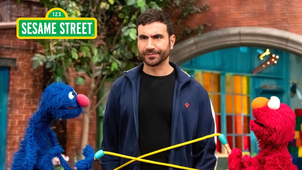 Elmo Plays Hide and Seek with Brett Goldstein and Grover | Sesame Street Season 53
