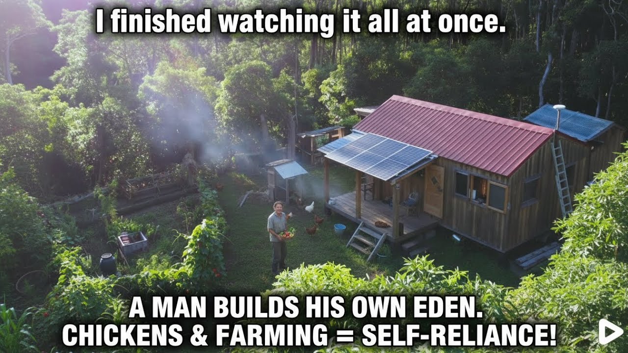 Building Eden: 1,000 Days of Solo Survival & Farming