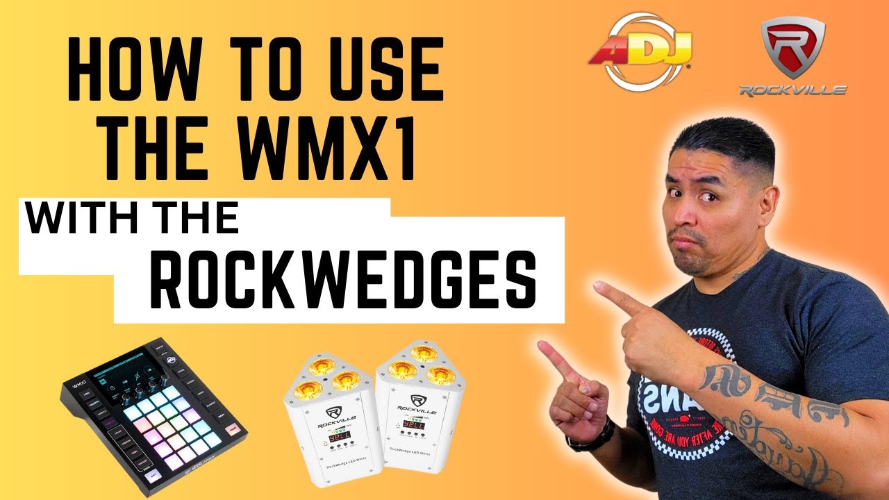 How To Use WMX1 With The Rockville Rockwedges