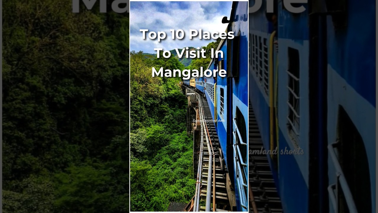 Top 10 Places to visit in Mangalore #youtubeshorts #new #trending #shorts