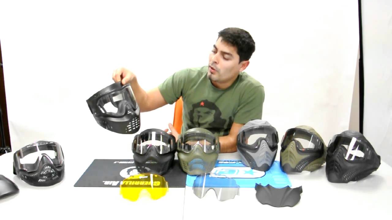 Que mascara debo comprar para mi cancha o campo de paintball Parte 1