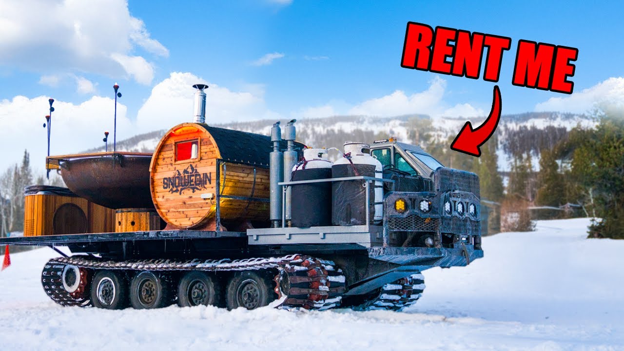 Building The Worlds Largest Mobile Hot Tub