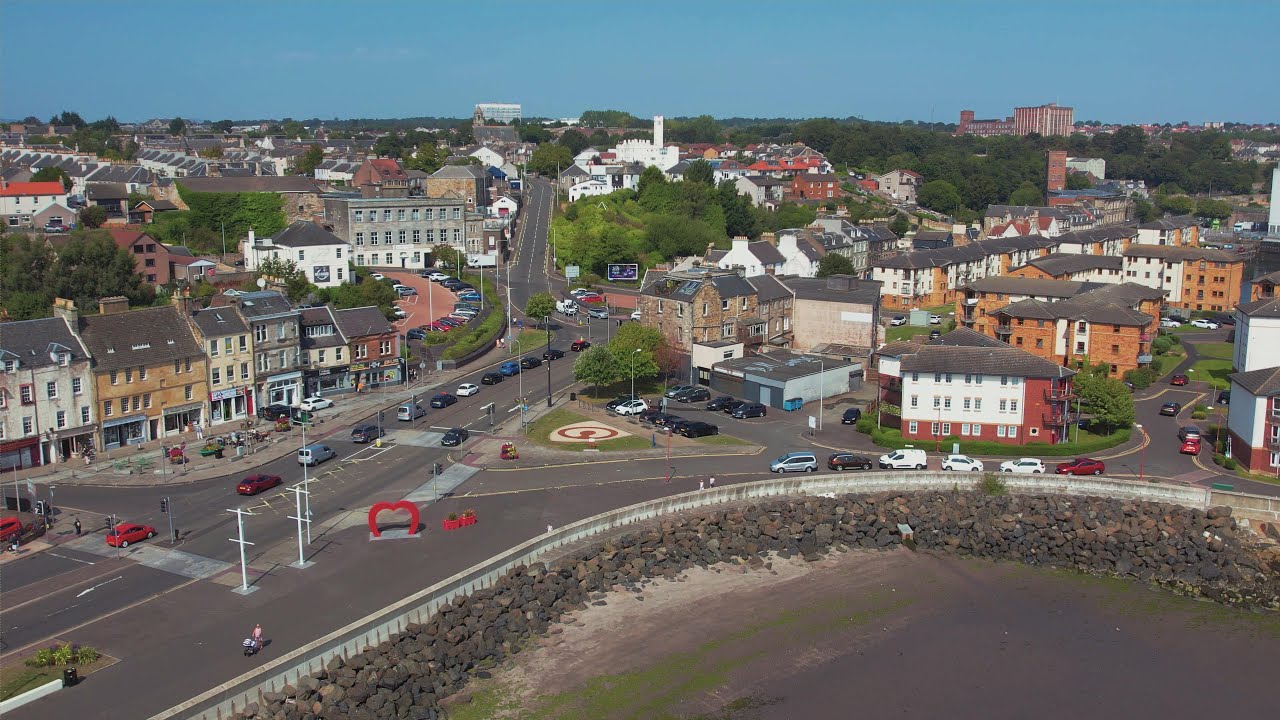 Kirkcaldy Prom and High Steet