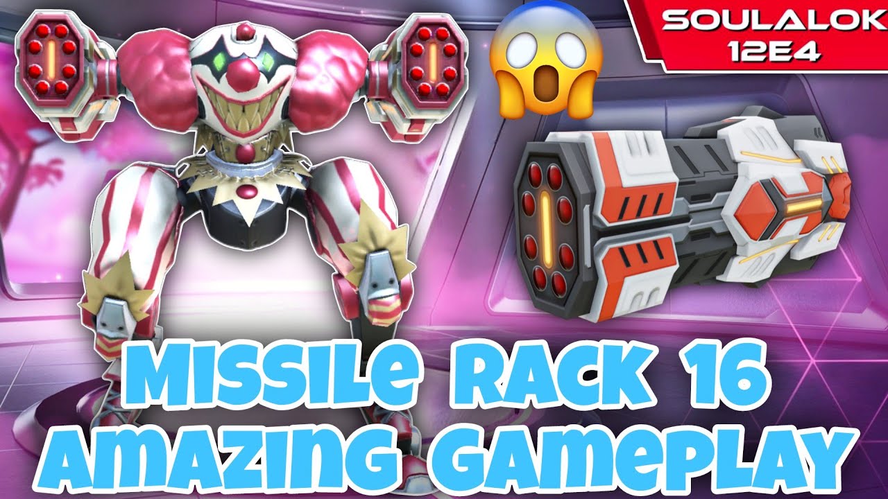 Panther With Missile Rack 16 Gameplay 🔥 | Missile Rack 16 Gameplay - Mech arena