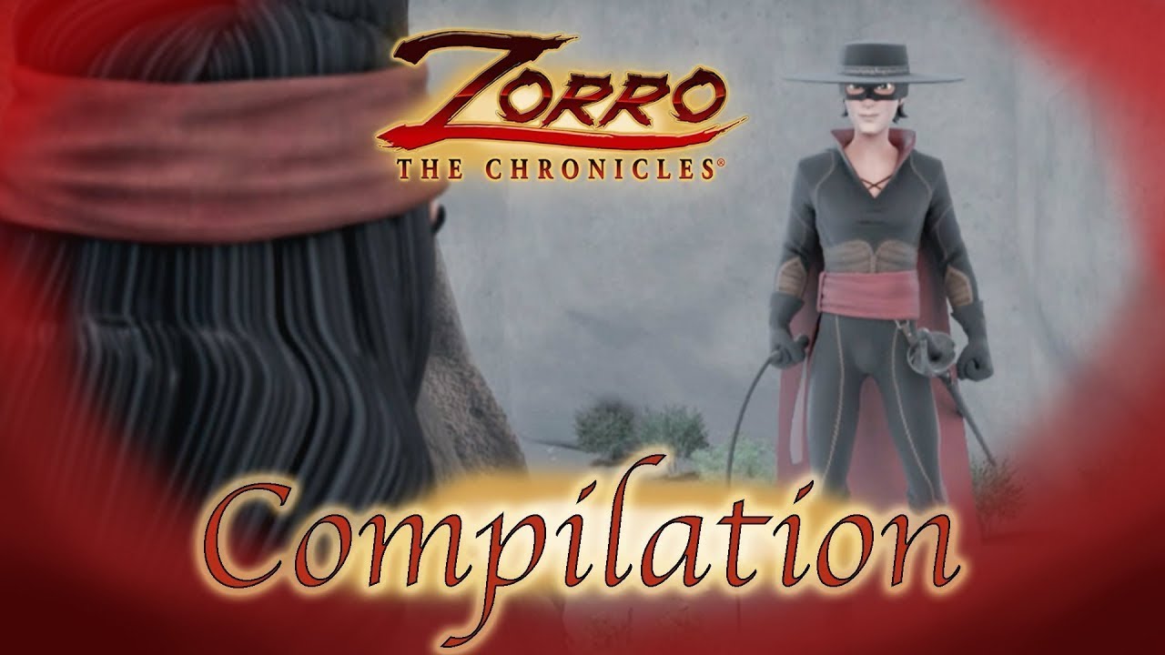 Zorro the Chronicles | Episode 13 - 15 | 1 Hour COMPILATION | Superhero cartoons