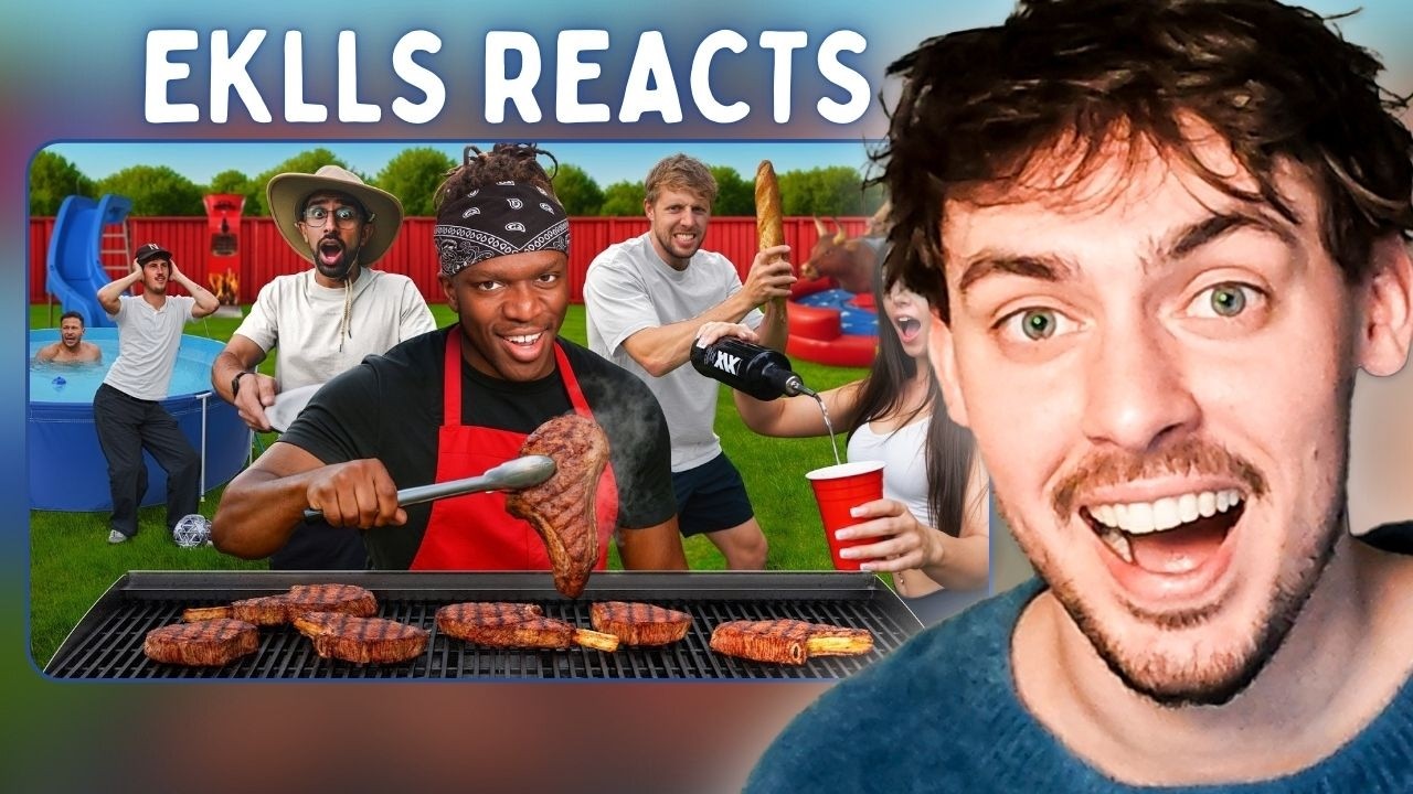 We Invited 20 YouTubers to the Ultimate Summer BBQ (Reaction)
