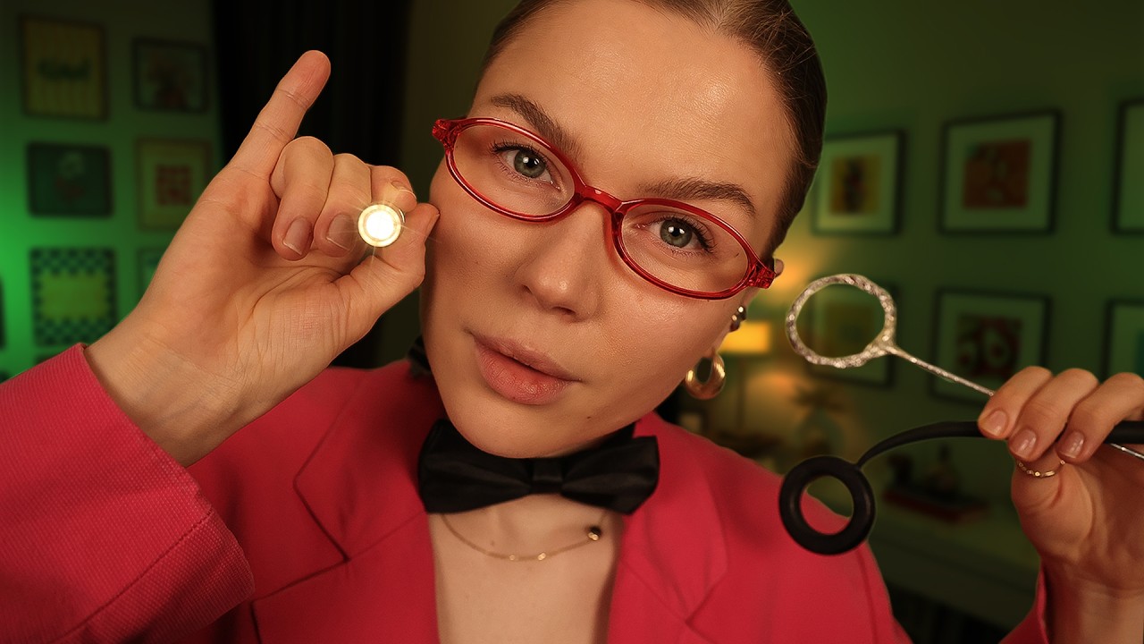 Fastest ASMR | Eye Tests, Haircut & Eyebrow Fix (Instant Sleep Triggers)