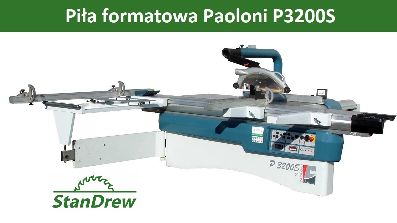 Piła formatowa Paoloni P3200S - StanDrew