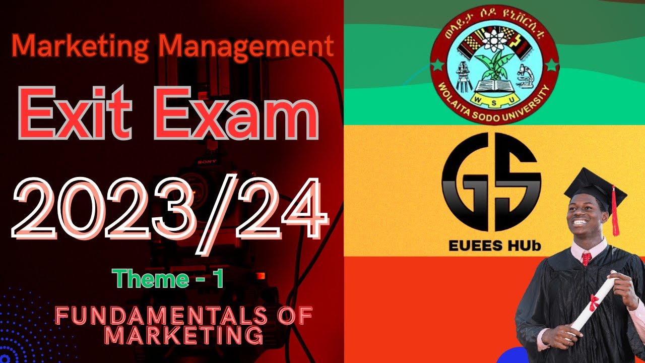 የማዉጫ ፈተና መልስ Marketing Management Exit Exam Solution ማርኬቲንግ ማኔጅመንት Part 1_ክፍል 1