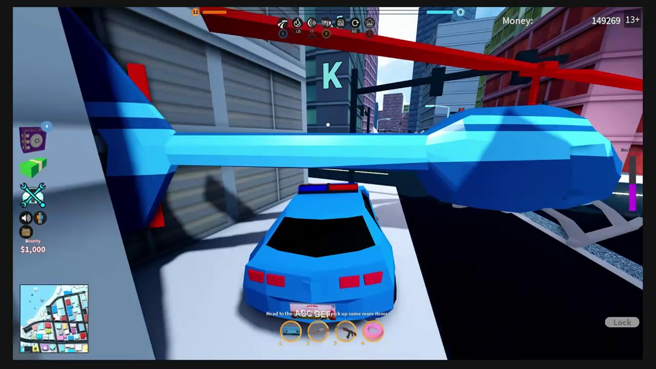 Roblox jailbreak (Running In The 90's