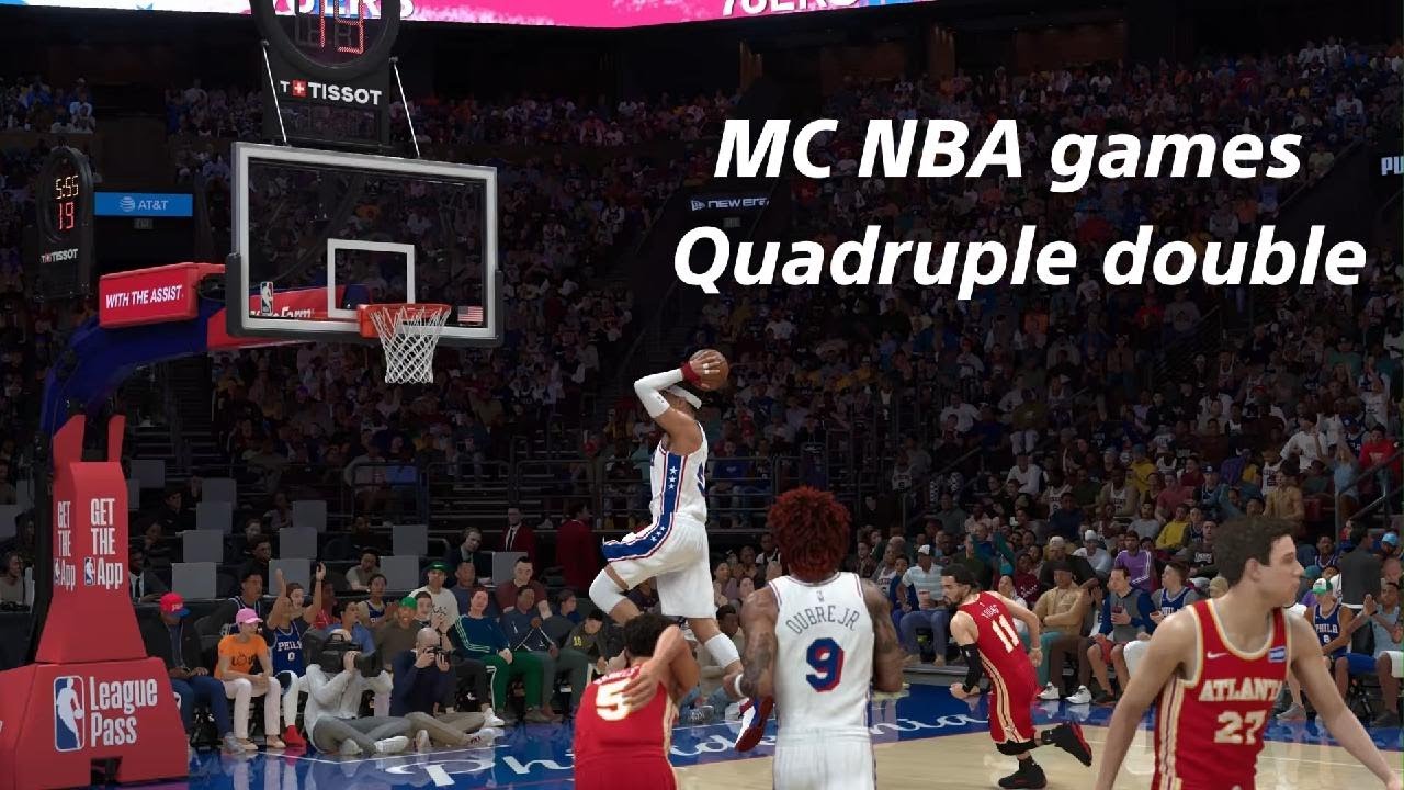 NBA 2K26_MC NBA games 4C19 ATL Quadruple double