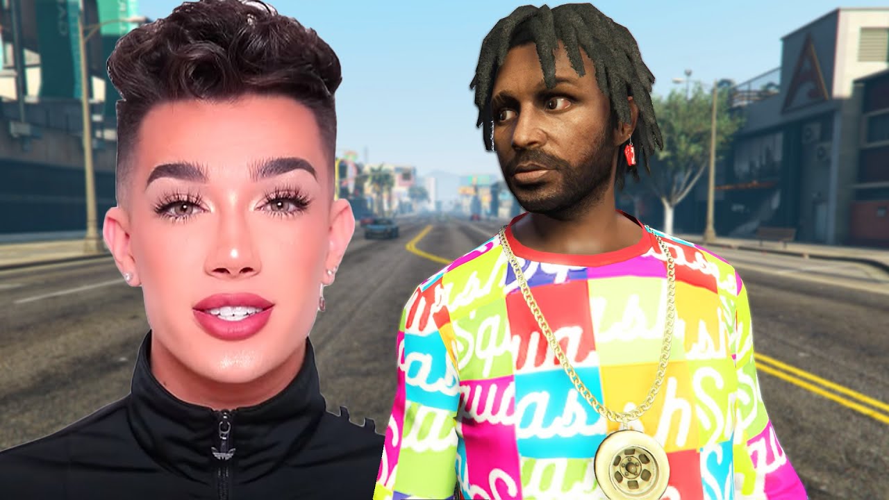 Playing GTA 5 With James Charles