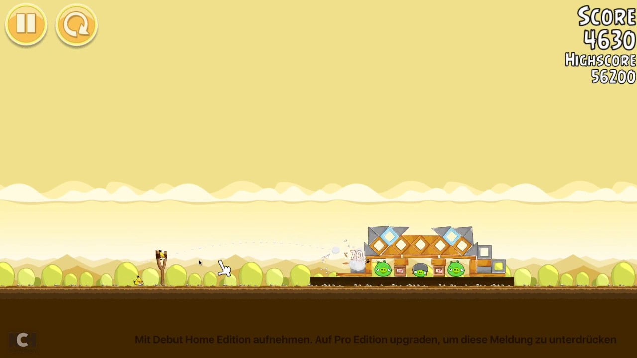 Angry Birds Mighty Hoax Level 5-14  61380