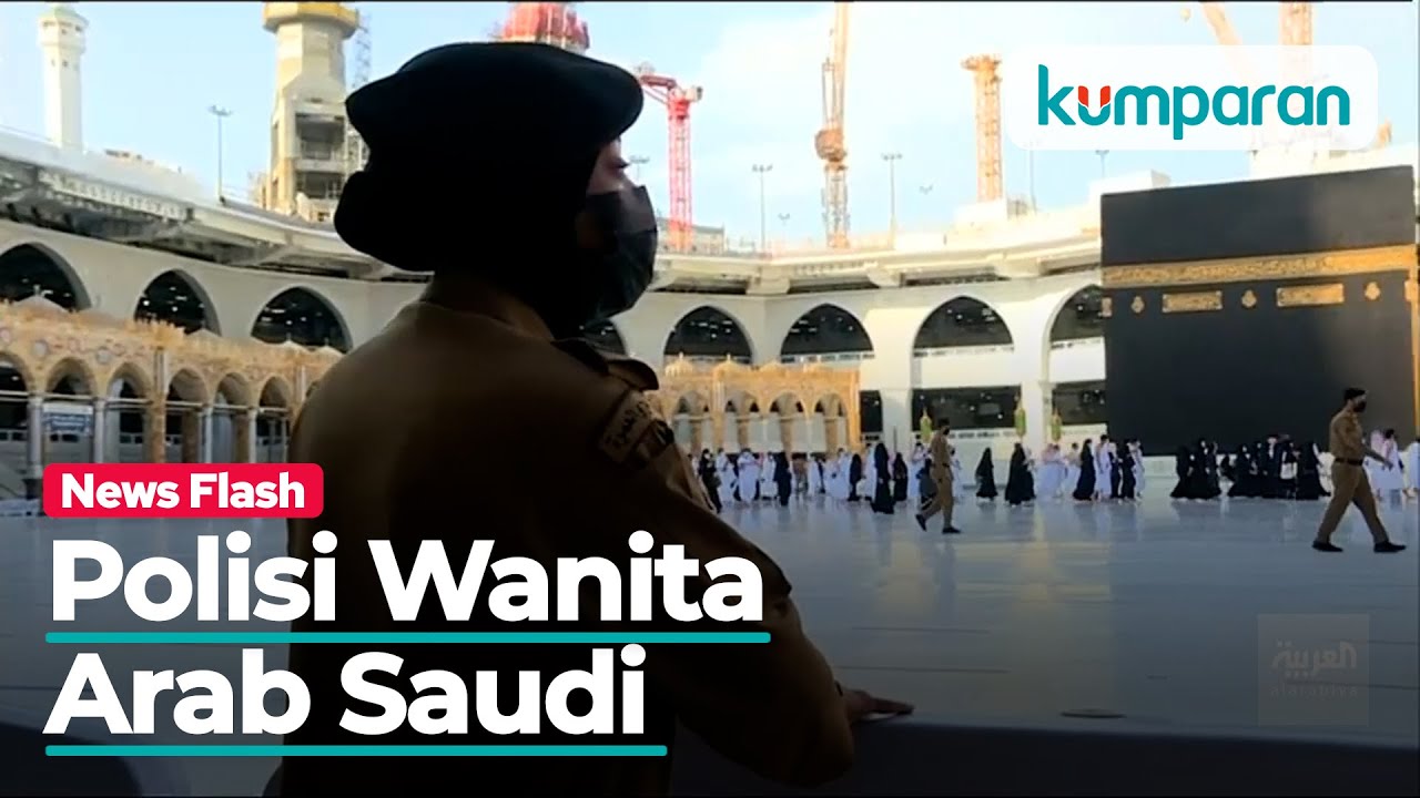 Polisi Wanita Arab Saudi Awasi Jemaah Umrah di Makkah