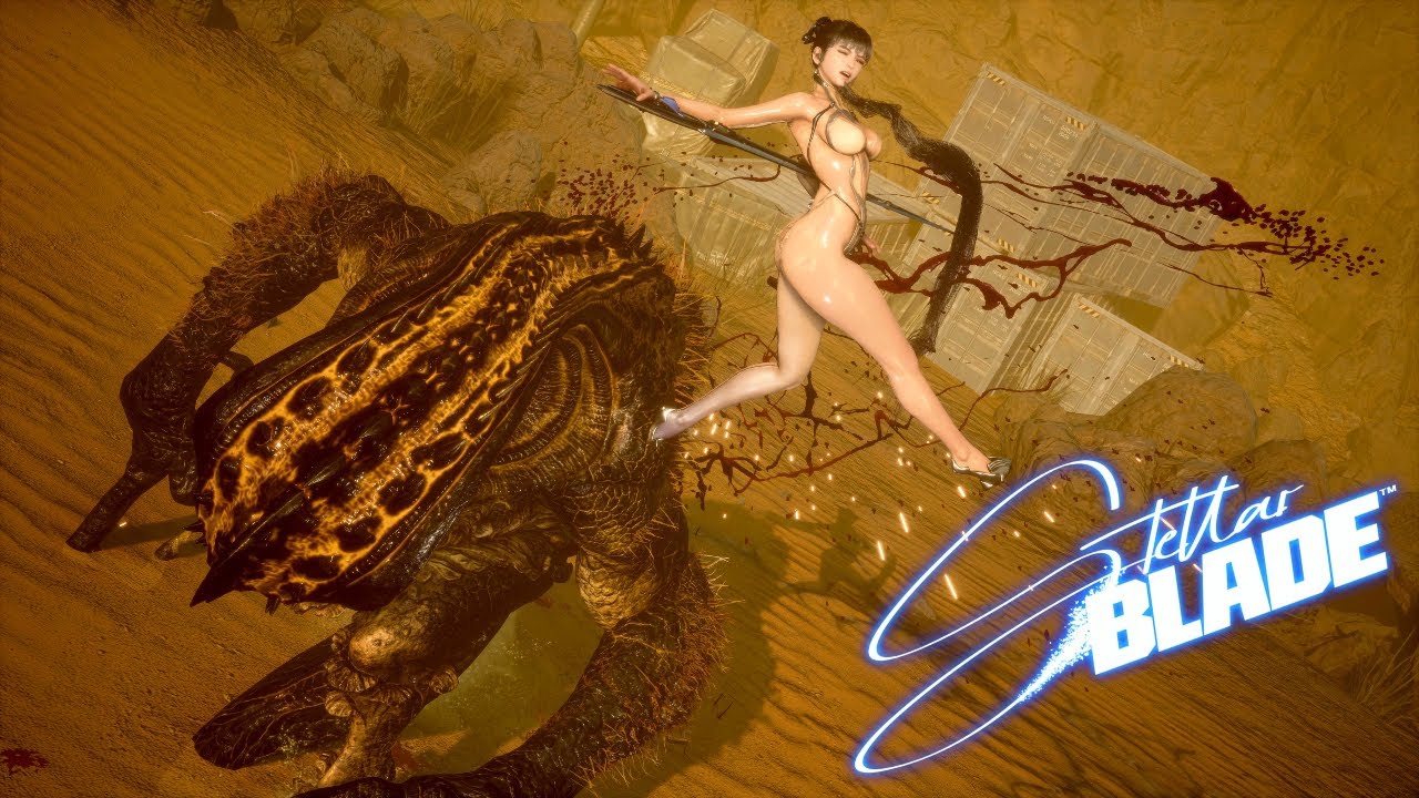 Stalker (Great Desert) - Aggressive Playstyle No Damage Hard Mode | Stellar Blade