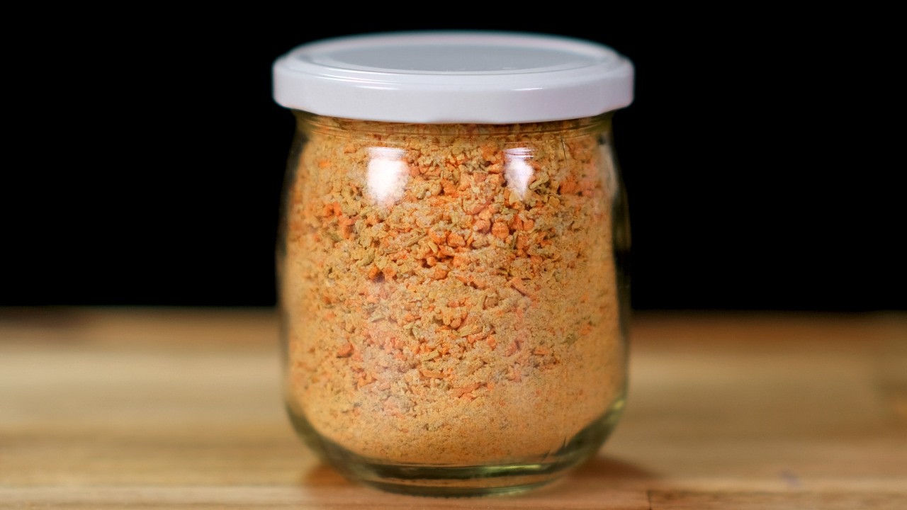 Brodo Vegetale in Polvere🧅4 Ingredienti e ZERO Additivi🥕