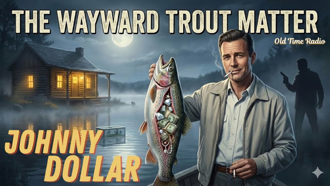 Yours Truly, Johnny Dollar 👉 The Wayward Trout Matter | Old Time Radio
